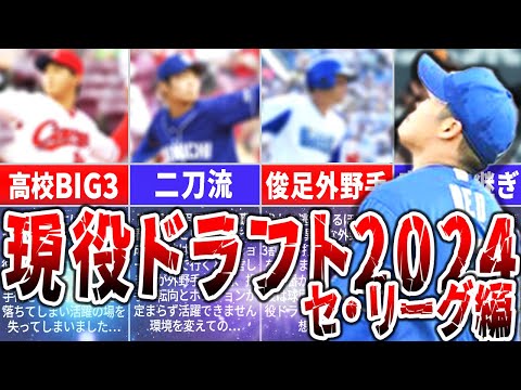 現役ドラフト2024！候補選手を徹底予想　セ・リーグ編