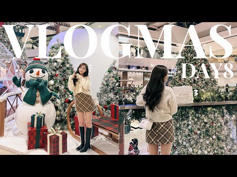 🎅🏻VLOGMAS#8🎄禮物購物日⛄️包裝太美了‼️$100佈置好聖誕樹😝🧸Heyman Lam🧸