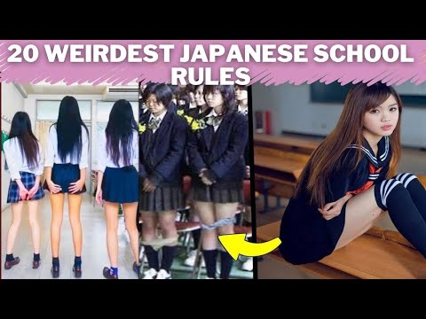 You Won't Believe!  Top 20 Weirdest Japanese School Rules