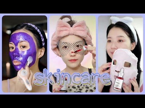 💦✨NEW ASMR SKINCARE AND BEAUTY TREATMENTS VIDEOS💦✨| TIKTOK CHINA satisfying compilation 抖音 DOUYIN 中国