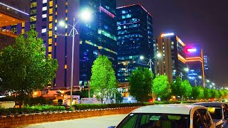 Hyderabad Gachibowli Night View #gachibowli