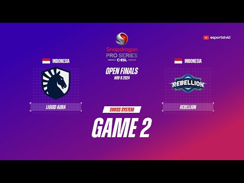 Team Liquid ID vs Rebellion Esports GAME 2 Snapdragon Pro Series Season 6 | RBL VS TLID ESPORTSTV