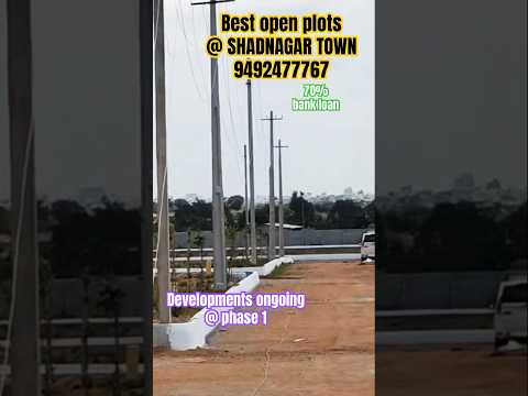 Best open plots in Shadnagar #shadnagarplots #hyderabadrealestate #property #trendingreels #ytshorts