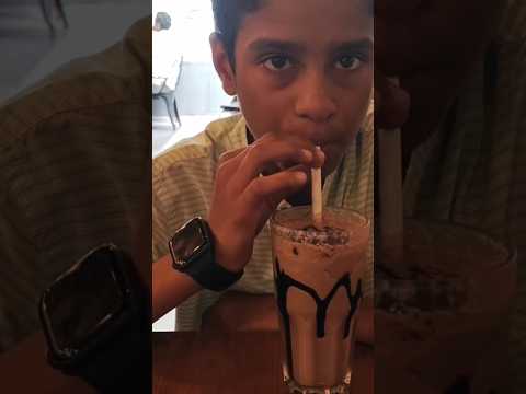 Milk Shake 🍨💙🏏 #cricketlover #foodlover #youtubeshorts