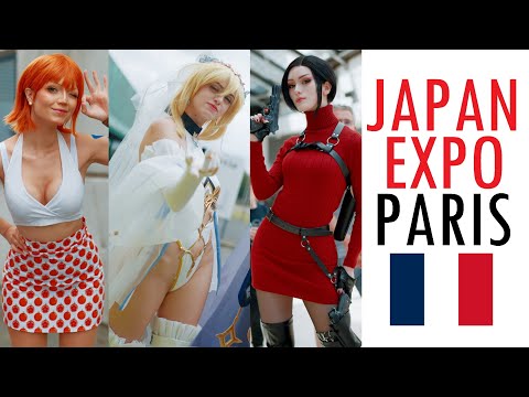 THIS IS JAPAN EXPO PARIS FRANCE ANIME EXPO COMIC CON 2023 BEST COSPLAY MUSIC VIDEO BEST COSTUMES