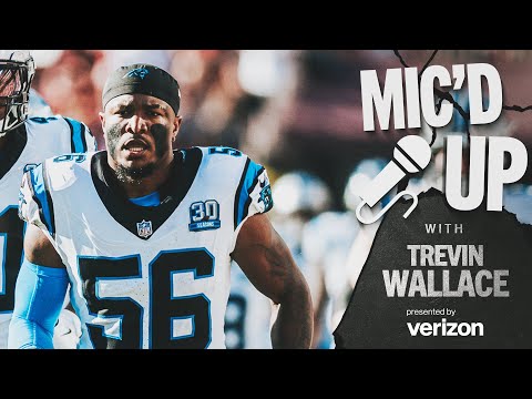 Trevin Wallace was MIC'D UP vs. the Denver Broncos | Carolina Panthers