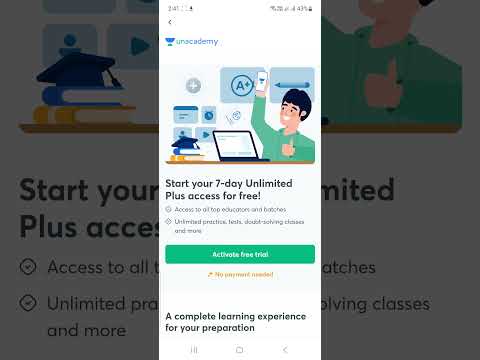 access unacademy plus subscription free of cost use code PLUSVUBM6 to avail, limited period offer