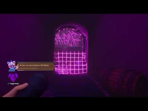 (FNAF Security Breach Ruin DLC) Cassie gets Vanny's mask cutscene