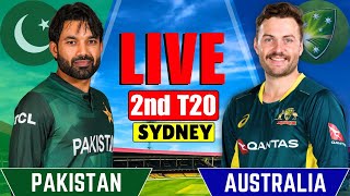 Pakistan vs Australia, 2nd T20 | Live T20  Match Today | PAK vs AUS Live Match Today | PAK Batting