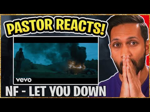 NF - Let You Down REACTION | Pastor Reacts to NF | (christian reaction nf)