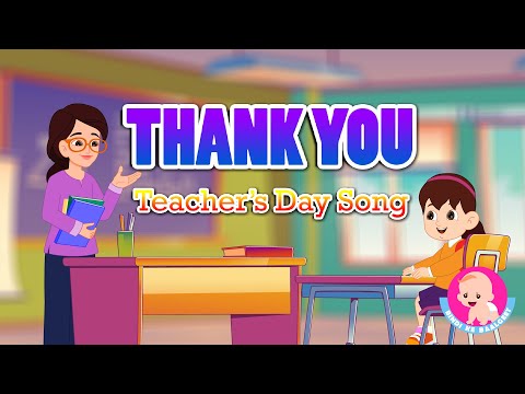 Guru Purnima Song 2024 - Hindi Rhymes | Thank You Song | Bindi ke Balgeet