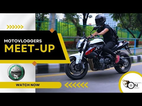 Benelli 600i🔥 Motovloggers Meet was Crazy 😱