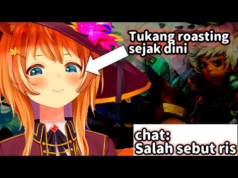 Risu gepeng yang masih pemula soal Roasting [Hololive ID]