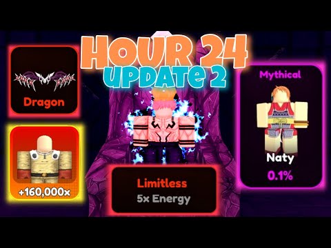 Spending 24 Hours In New *ONE PUNCH MAN* Medium Dungeon Update! Anime Souls X Simulator