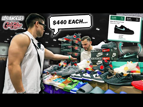 I Spent $18,000 at a Los Angeles Sneaker Event!