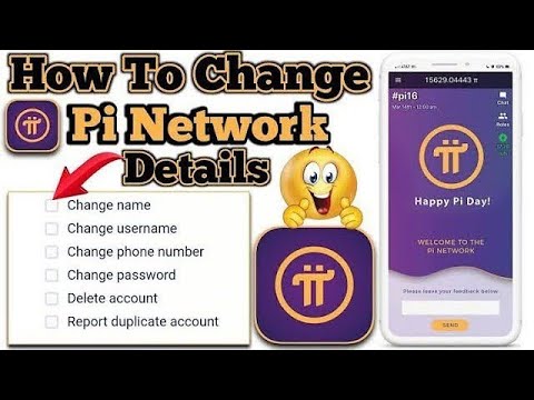 Pi Network me name change kare । Pi Network name change kare kyc ke lie | Pi main Name kaise change