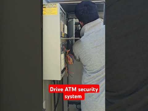 Drive ATM security system @ElectricalWorkCenter #electrician #constructioncompany