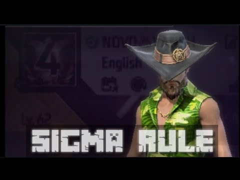 [Free fire sigma rule] attitude status !