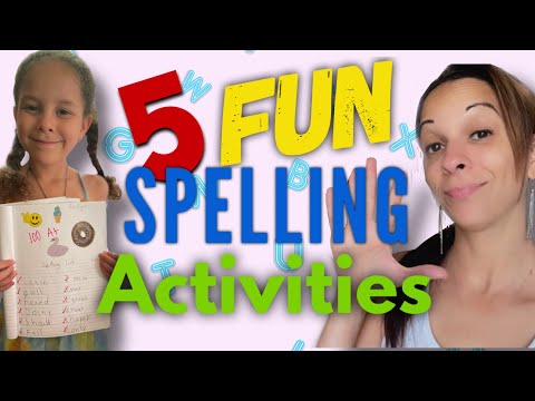 Fun Ways to Practice Spelling Words at Home