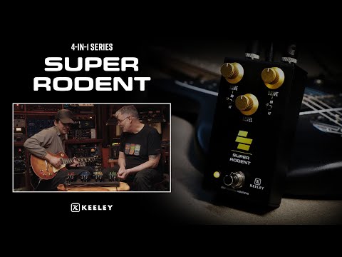 Keeley Electronics Super Rodent Overdrive and Distortion (4-in-1 Series)