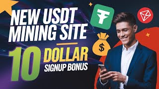 New Usdt earning Site | New Usdt Site 2024 | Best usdt earning platform 2024 |Usdt Earning site 2024