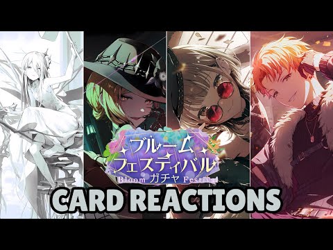 Reacting to Project Sekai Bloom Festival ColorFes Cards