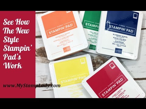 2018 Stampin' Up! New Style Stampin' Pads