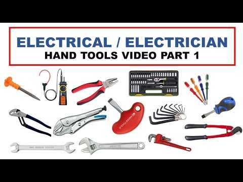 Electrician Hand tools part 1