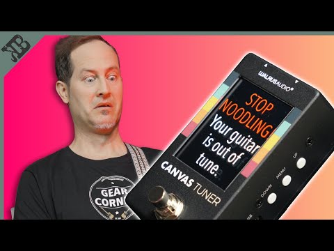 The Passive Aggressive Tuner 🤣 | Walrus Audio Canvas Tuner | Gear Corner