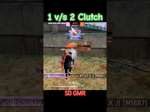 1 v/s 2 Clutch FF #freefireshorts #freefire #ffshorts #ff #viral #sdgmr #shorts #ffviral #trending