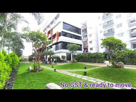 No GST||Ready to Move||Beautiful & Brand New 3bhk & 2bhk Flats for sale in Gated community