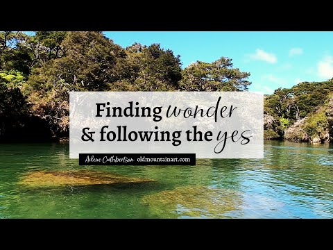 Finding wonder and following the yes