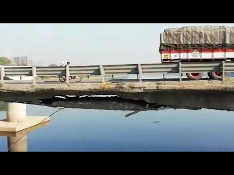 Sabarmati bridge on bagodra tarapur highway, near vataman galyana village. Take any precaution