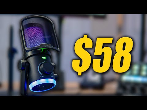 $58 Mic That Separates Game and Chat Sounds? | FIFINE AM6