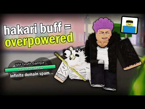 This BUFF lets Hakari SPAM Domain Expansion in Roblox Jujutsu Shenanigans...