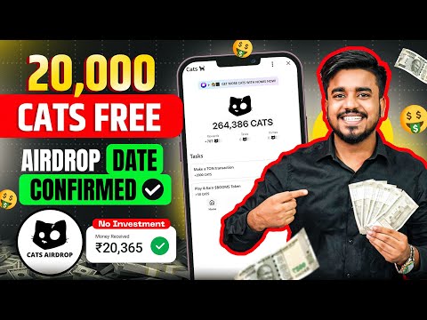 How To Earn Money Cats Airdrop Direct in UPI || Cats Withdrawal | Telegram Wallet | Cats Airdrop