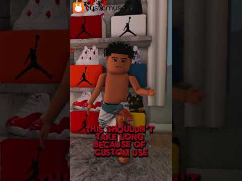 GRWM: KID GETS READY FOR BASKETBALL PRACTICE!! #bloxburg #roblox #shorts