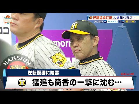 【阪神】好調の打線が止まらず集中打で攻めるが、筒香の一発で逆転優勝が遠のく｜プロ野球 阪神 対 DeNa｜2024年9月20日