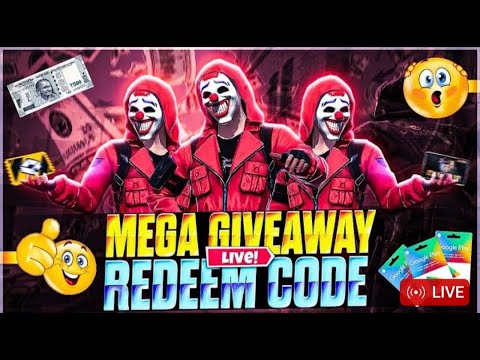 UNLIMITED REDEEM CODE GIVEAWAYS❤ #kdbrothersgamer #giveaway #live