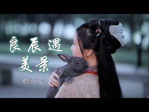 花僮 《良辰遇美景》 「明月罩西楼思梦夜难求，孤影随行不知何以解千愁；秋风辞故旧花落几时休，长夜漫漫离愁与相思悠悠」 【动态歌词 Lyrics】