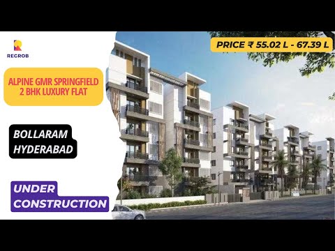 Alpine GMR Springfield in Bollaram Hyderabad |☎+91-7669414525 | 2 3 BHK Flats For Sale #flatsforsale