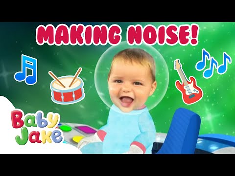 @BabyJakeofficial - 😂🎶 Making Lots of NOISE! 🥁😂 | Full Episode | TV Show for Kids