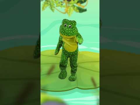 Dancing Frog 4: TIPTOE movement song for kids #locomotionandmovement  #movementsongs #brainbreak