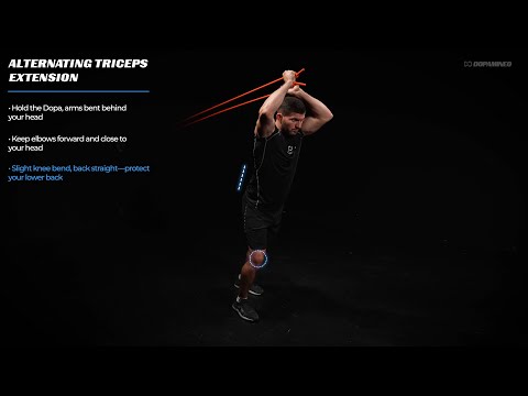 Alternating Triceps Extension | Improve Coordination and Upper Body Strength with Dopa Resistance