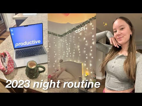 high school night routine *2023*