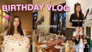 I TURNED 18 🎂 birthday + party vlog :)