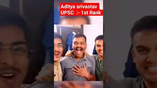 Aditya srivastav AIR 1 #topperupsc #topperstalk #upscresults #toppers #adityasrivastav