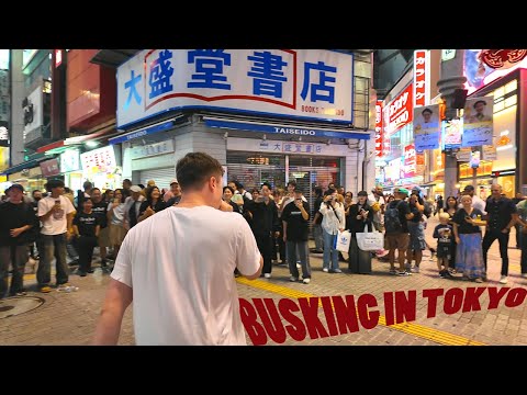 D-low Busking In Tokyo 🇯🇵! (Day 2)