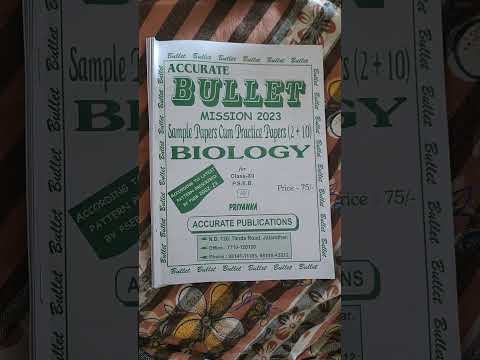 #Biology Class 12 #Bullet sample paper