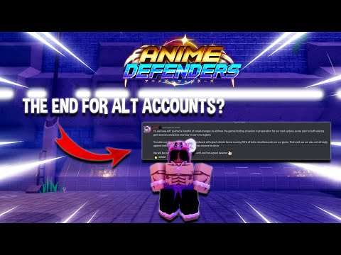 Will Update 2  kill macroing for GOOD in Anime Defenders?